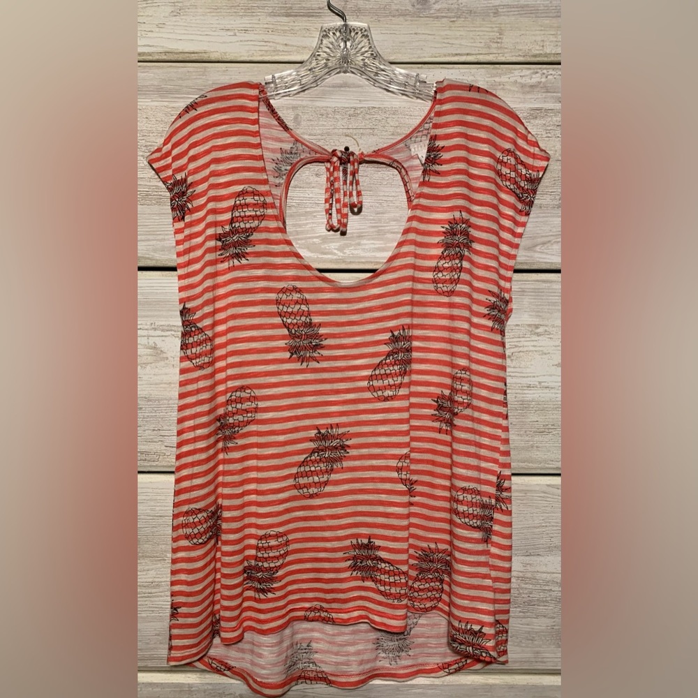 NWT Urban Outfitters Striped Pineapple Top